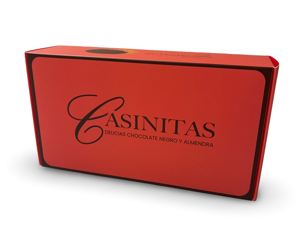 Casinitas Asturianas Chocolate Negro 250g. - Imagen 2