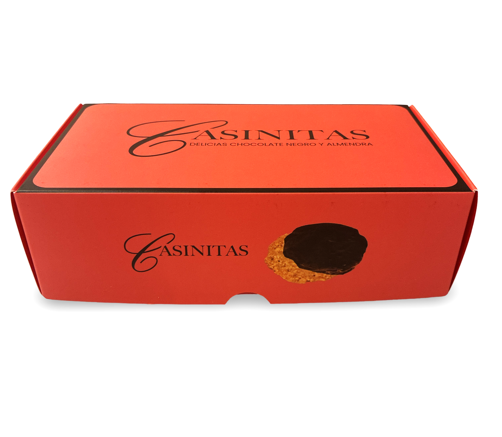 Casinitas Asturianas Chocolate Negro 250g. - Imagen 3
